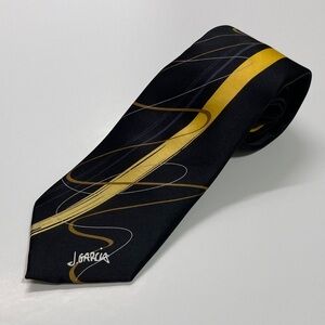 J. Garcia Elegant Black and Gold Tie. Entitled Happy Birthday Collector’s .
